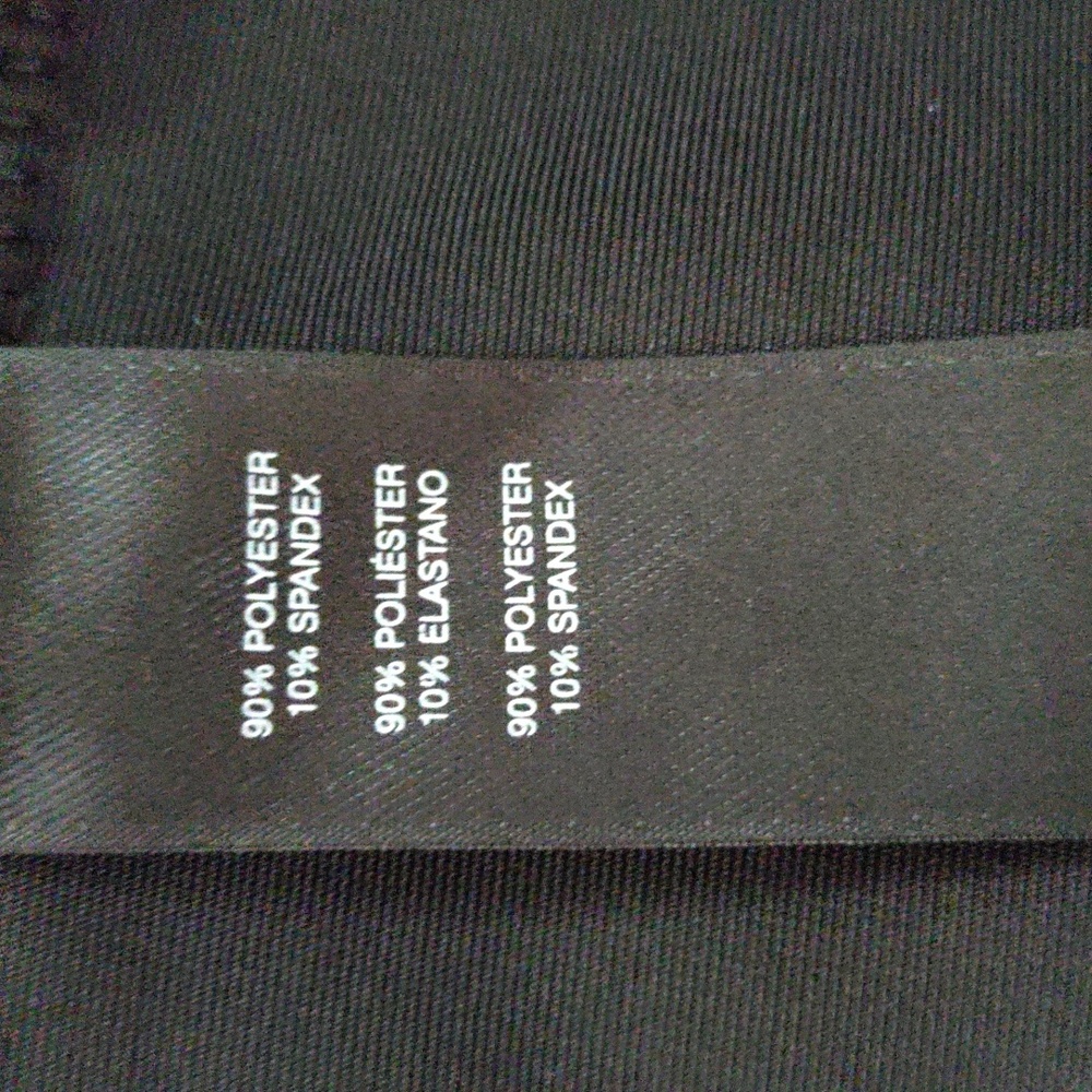 6135 Chico's Travelers Collection black velvet tank top 1 M - Picture 7 of 9